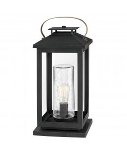 Hinkley 1167BK Atwater 120V Outdoor Pier Mount Light 